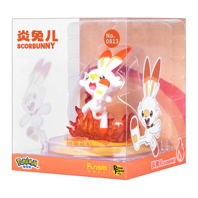 Funism pokemon funism prime figure mini scorbunny flambino 10cm - figurineFM45776.jpg6971680457764
