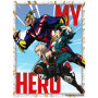 Golden poster / 3d cartoon kingdom my hero academia all might deku bakugo Golden poster / 3d cartoon kingdom my hero academia all might deku bakugo