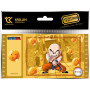 Cartoon kingdom Dragon Ball Z dragon ball golden ticket krillin orange x5 - golden ticketCKDB08.jpg3760375865785