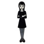 Loungefly Mercredi / Wednesday loungefly paper doll pin Mercredi / Wednesday addams - pinsWEDPN0004-LFMGMWEDNESDAYADDAMSPAPERDOL