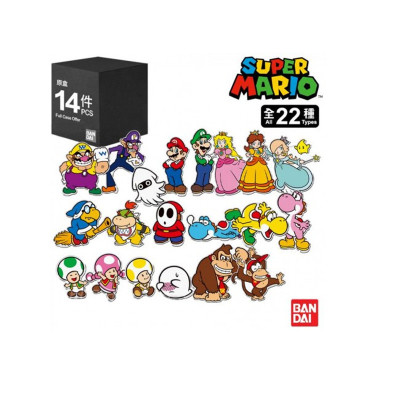 Banpresto super mario chara magnets vol 2 6cm asst 14pcs - accessoire - préco septembre 2025BANCT92102.jpg4570117921025