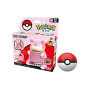Figurine ldcx pokemon model kit & pokeball ramolos 6cm