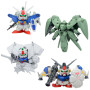 Sd bandai hobby gundam gunpla sdbb 0083 stardust memory set 4pcs Sd bandai hobby gundam gunpla sdbb 0083 stardust memory set 4pcs