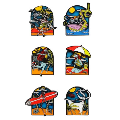Loungefly disney pins mystery blind box l'étrange noël de Monsieur Jack summer asst 12pcs - pinsLFWDPN3258.jpg0671803476967