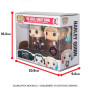 Etui de protection evoretro 0,40mm pour funko pop 2-pack x10pcs* Etui de protection evoretro 0,40mm pour funko pop 2-pack x10pcs*