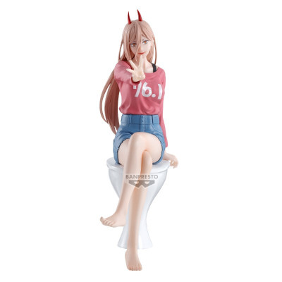Banpresto chainsaw man figure power 18cm w123 - figurine - préco mai 2025BAN28560.jpg4983164285604