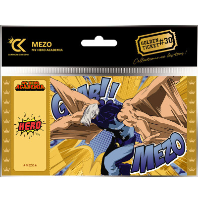 Cartoon kingdom my hero academia golden ticket v2 mezo shoji x5 - golden ticketCKMHA30.jpg3760375863828