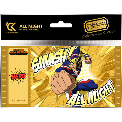 Cartoon kingdom my hero academia golden ticket v2 all might x5 - golden ticketCKMHA41.jpg3760375863934