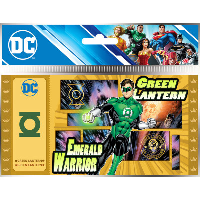 Cartoon kingdom dc justice league golden ticket green lantern x5 - golden ticketCKWA08.jpg3760375865082