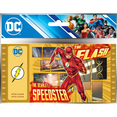 Cartoon kingdom dc justice league golden ticket the flash x5 - golden ticketCKWA07.jpg3760375865075