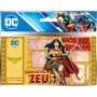 Golden ticket cartoon kingdom dc justice league wonder woman europe x5