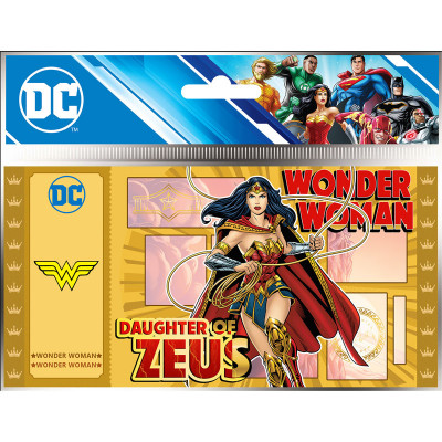 Cartoon kingdom dc justice league golden ticket wonder woman europe x5 - golden ticketCKWA06.jpg3760375865068