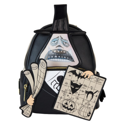 Loungefly disney l'étrange noël de Monsieur Jack loungefly mini sac a dos le maire with halloween plans cosplay - mini sac a dos