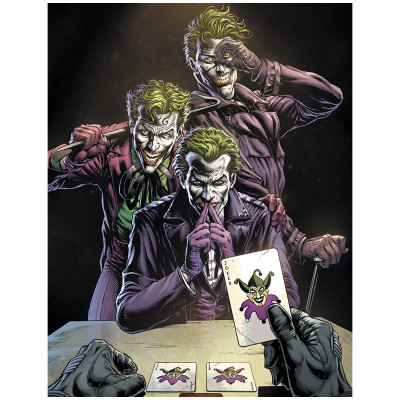 Kettei art dc metal plate poster metal classix 30x40cm three joker - poster metal / metal plate - préco février 2025SKT21108.jpg