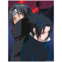 Kettei art naruto metal plate poster metal classix 30x40cm famille uchiha - poster metal / metal plate - préco février 2025KT211