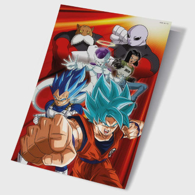Sd toys Dragon Ball Z 3d poster 40x60cm dragon ball universe survival battle - golden poster / poster 3d - préco mars 2025SD2563