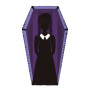 Sd toys Mercredi / Wednesday tapis dark side 80x60cm - tapis / paillasson - préco février 2025SDTMGM26076_1.jpg8435450260766