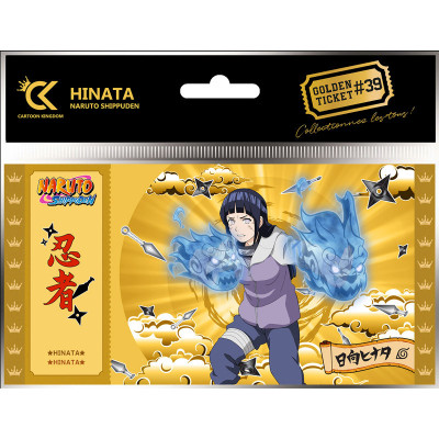 Cartoon kingdom naruto shippuden golden ticket hinata x5 - golden ticketCKNS39.jpg3760375864306