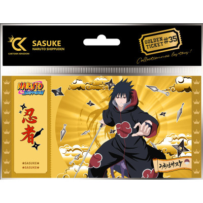 Cartoon kingdom naruto shippuden golden ticket sasuke x5 - golden ticketCKNS35.jpg3760375864269