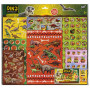 Stickers totum super dino dinosaure jurassic park set