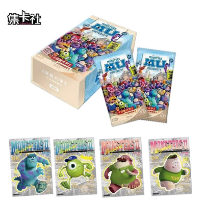 Card fun disney cardfun monsters university deluxe edition boite 10 boosters 4 cartes - carte a collectionnerCF51435.jpg69737315