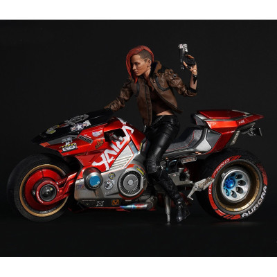 Purearts cyberpunk 2077 figurine articulée 1/6 avec moto yaiba kusanagi v femal - figurine articulee - préco mars 2025PA40293.jp