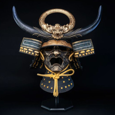 Purearts assassin's creed replique casque 1/1 yasuke - costume - préco mars 2025PA40505.jpg0713929405053