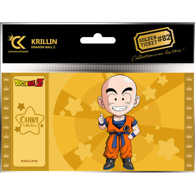 Cartoon kingdom Dragon Ball Z dragon ball z golden ticket chibi krillin x5 - golden ticketCKCC82.jpg3760375865372