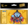 Golden ticket cartoon kingdom one piece chibi jinbe x5 Golden ticket cartoon kingdom one piece chibi jinbe x5