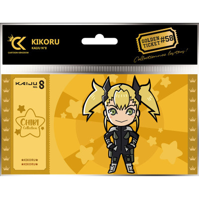 Cartoon kingdom kaiju n°8 golden ticket chibi kikoru x5 - golden ticketCKCC58.jpg3760375865136