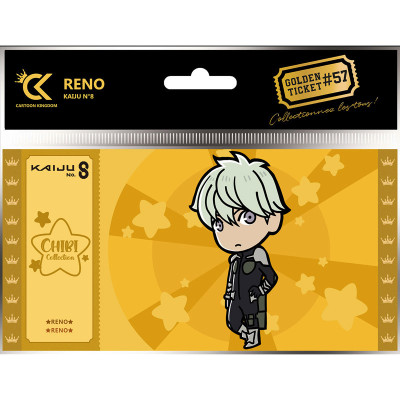 Cartoon kingdom kaiju n°8 golden ticket chibi reno x5 - golden ticketCKCC57.jpg3760375865129
