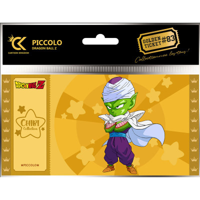 Cartoon kingdom Dragon Ball Z dragon ball z golden ticket chibi piccolo x5 - golden ticketCKCC83.jpg3760375865389