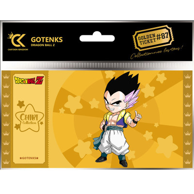 Cartoon kingdom Dragon Ball Z dragon ball z golden ticket chibi gotenks x5 - golden ticketCKCC87.jpg3760375865426