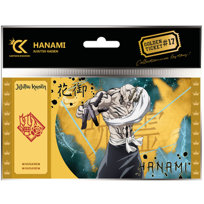 Cartoon kingdom jujutsu kaisen golden ticket v2 hanami x10 - golden ticketCKJJK17.png3760375864788