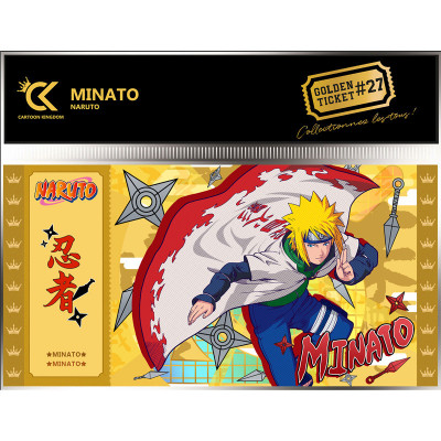 Cartoon kingdom naruto golden ticket v2 minato - golden ticketCKNC27.jpg3760375864214