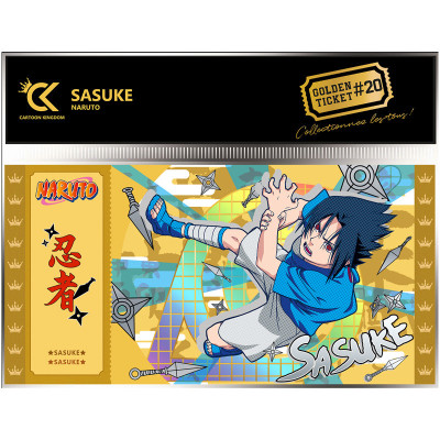 Cartoon kingdom naruto golden ticket v2 sasuke uchiha - golden ticketCKNC20.jpg3760375864146