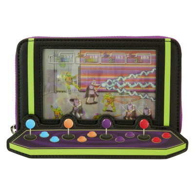 Loungefly tmnt tortues ninja loungefly portefeuille 40th anniv vintage arcade - portefeuilleTMNTWA0004.jpg0671803507210