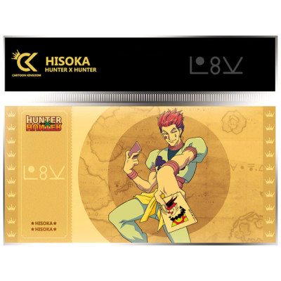 Cartoon kingdom hunter x hunter black ticket hisoka - black ticketCKHH05B.jpg3760375863262