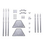 Accessoire bandai hobby gundam gunpla witch from mercury weapon display base Accessoire bandai hobby gundam gunpla witch from mercury weapon display base