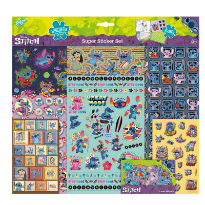 Totum disney stickers stitch super set - stickersTOT70006.jpg8714274700062