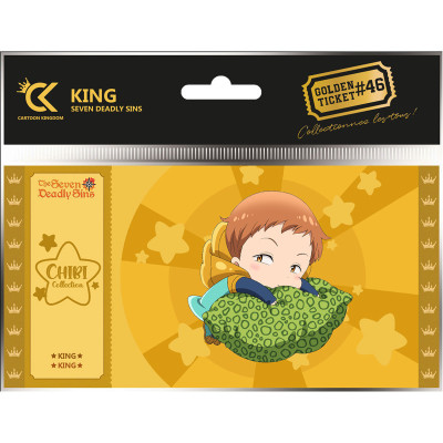 Cartoon kingdom seven deadly sins golden ticket chibi king x10 - golden ticketCKCC46.jpg3760375863187