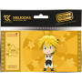 Golden ticket cartoon kingdom seven deadly sins chibi meliodas x10 Golden ticket cartoon kingdom seven deadly sins chibi meliodas x10