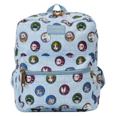Loungefly avatar the last airbender loungefly mini sac a dos aop square nylon - mini sac a dosNICBK0085.jpg0671803488830