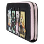 Loungefly demon slayer loungefly portefeuille groupe - portefeuilleDMSWA0009-LFANIPLEXDEMONSLAYERGROUPZIPAROUNDWALLET0068SIDE.jp
