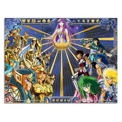 Cartoon kingdom saint seiya golden poster knight saint 40x30cm - golden poster / poster 3dCKGPSS02%20G.gif3760375863217