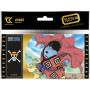 Black ticket cartoon kingdom one piece jinbe x10 Black ticket cartoon kingdom one piece jinbe x10