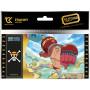 Black ticket cartoon kingdom one piece franky x10 Black ticket cartoon kingdom one piece franky x10