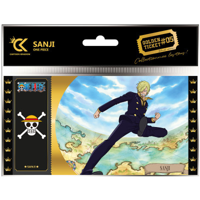 Cartoon kingdom one piece black ticket sanji x10 - black ticketCKOP05B.jpg3760375862975