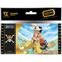 Black ticket cartoon kingdom one piece usopp x10 Black ticket cartoon kingdom one piece usopp x10