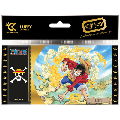 Cartoon kingdom one piece black ticket luffy x10 - black ticketCKOP01B.jpg3760375862937